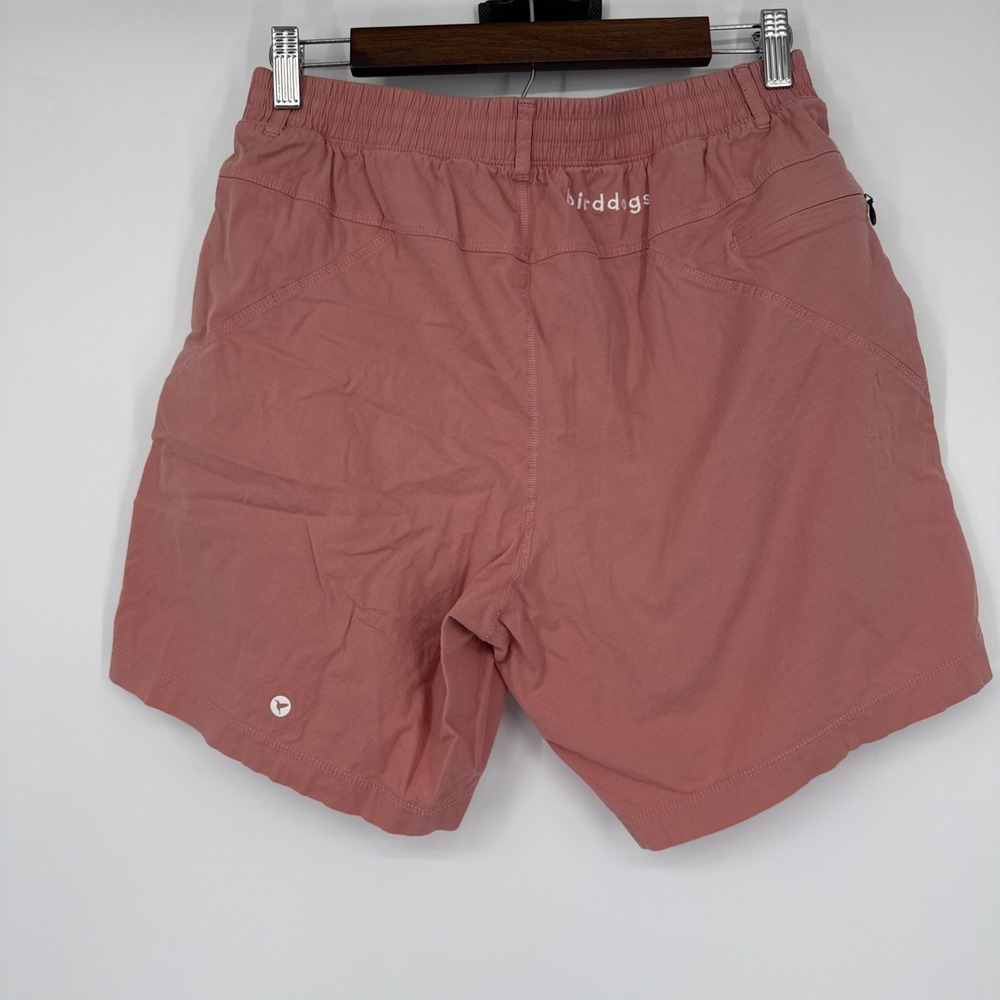Birddogs Boom Benjamin Cranklins Lined Oxford Shorts Men's Large Golf Pink - Picture 3 of 9
